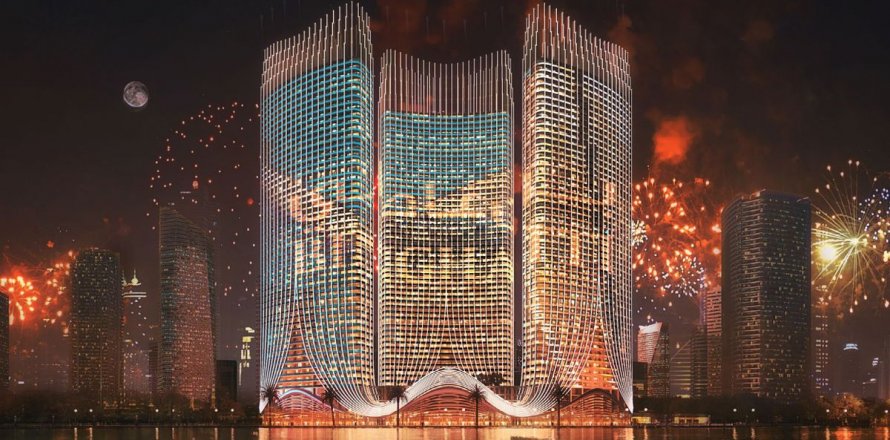 阿联酋 Dubai Business Bay 公寓 1 卧, 77.2 平方米 , 编号 621381