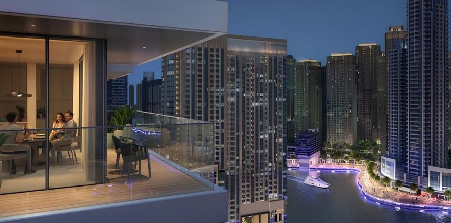 Apartament în Dubai Marina, Dubai, EAU 3 dormitoare, 185 mp.  №621699