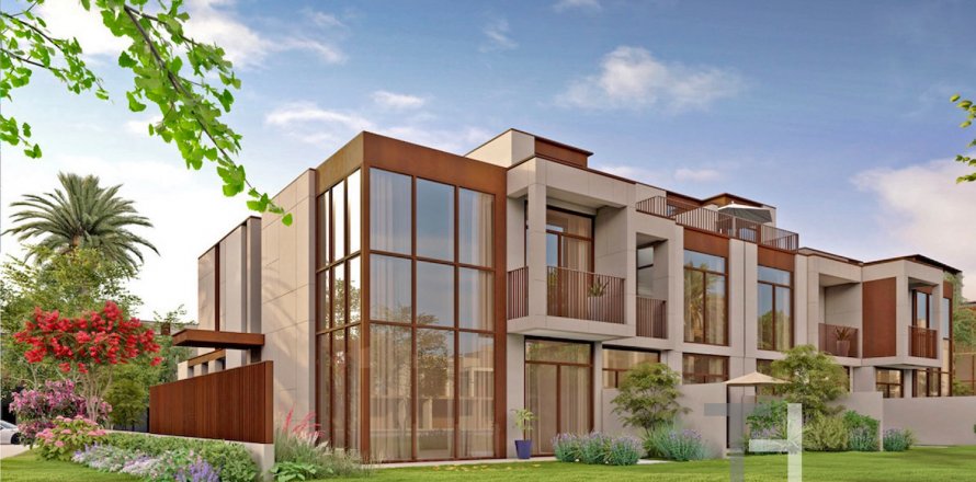 Řadový dům v Mudon, Dubai, SAE 3 ložnice, 271 m² Č.: 597597