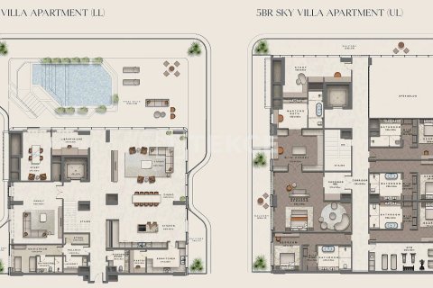 阿联酋 Abu Dhabi Saadiyat Island 待售 : 3 卧, 263 平方米 , 编号619511 - 照片 12