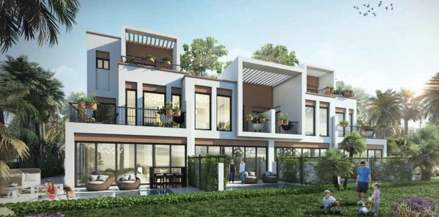 Таунхаус в Damac Lagoons, Дубай, ОАЭ 5 спален, 302м2 № 616480