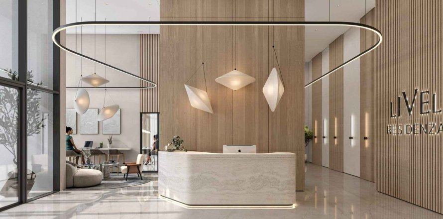 Byt v LIVEL Residenza v Jumeirah Village Circle, Dubai, SAE 2 ložnice, 117.57 m² Č.: 625086