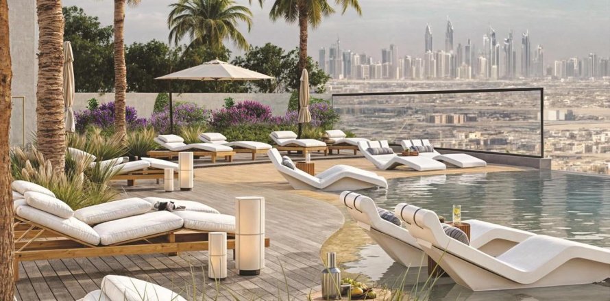 Byt v Dubai, SAE 1 pokoj, 46 m² Č.: 599668