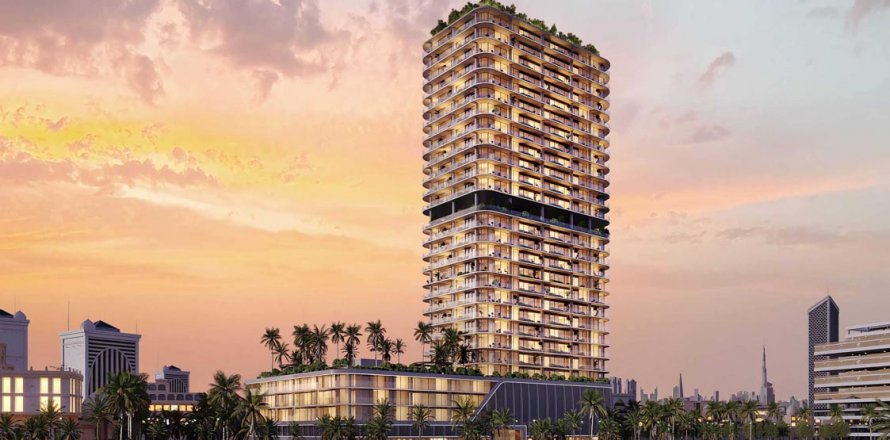 Apartemen di Dubai, UEA 1 kamar tidur, 62 m2 nomor 628757