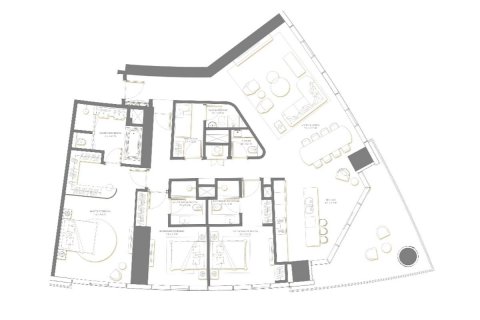 Apartament në Palm Jumeirah, Dubai, Emiratet e Bashkuara Arabe 3 dhoma gjumi, 237.3 m2. № 567977 - Foto 19