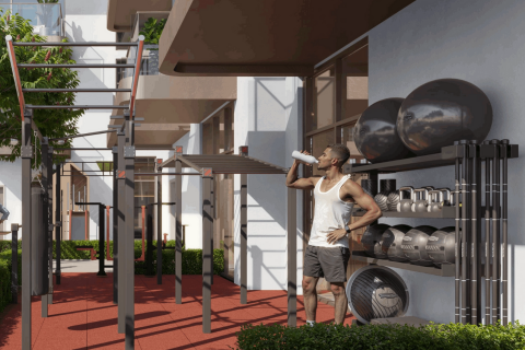 Byt v Dubai, SAE 1 pokoj, 41 m² Č.: 600119 - fotografie 3