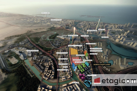 Byt v Mohammed Bin Rashid City, Dubai, SAE 2 ložnice, 90.1 m² Č.: 567332 - fotografie 5