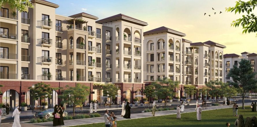 Byt v Khalifa City, Abu Dhabi, SAE 2 ložnice, 110 m² Č.: 594327
