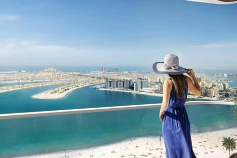 Lägenhet till försäljning i Dubai Harbour, Dubai, UAE 2 sovrum, 128 kvm Nr. 629062 - fotografi 6