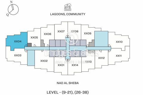 Byt v Mohammed Bin Rashid City, Dubai, SAE 2 ložnice, 83.9 m² Č.: 628909 - fotografie 17