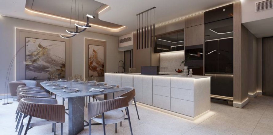 Střešní byt v Dubai, SAE 3 ložnice, 1392.97 m² Č.: 411708