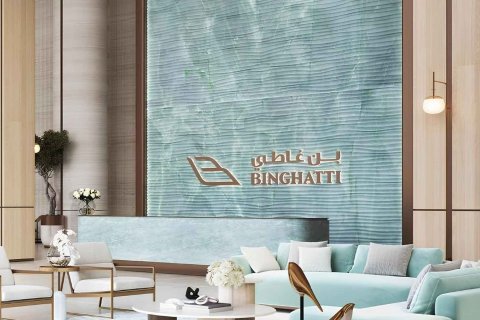 Apartmen di Binghatti Aquarise di Business Bay, Dubai, UAE 2 bilik tidur, 101.23 meter persegi № 589104 - foto 4