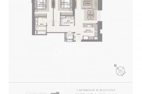 Apartment in Dubai Creek Harbour (The Lagoons), Dubai, UAE 2 bedrooms, 104 sq.m. № 601774 - photo 14