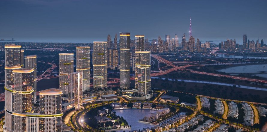 Apartmen di Dubai, UAE 1 bilik tidur, 78.3 meter persegi № 622070