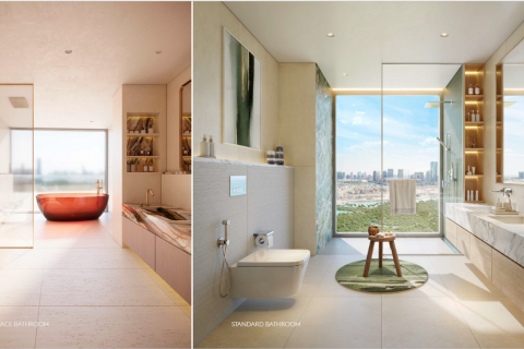 Byt v Al Reem Island, Abu Dhabi, SAE 1 ložnice, 76 m² Č.: 594149 - fotografie 8