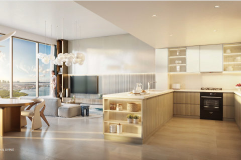 Byt v Al Reem Island, Abu Dhabi, SAE 1 ložnice, 76 m² Č.: 594149 - fotografie 5