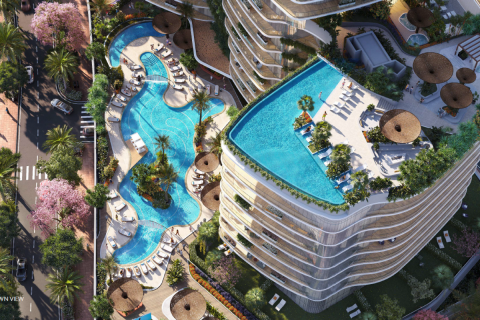 Byt v Al Reem Island, Abu Dhabi, SAE 1 ložnice, 76 m² Č.: 594149 - fotografie 14