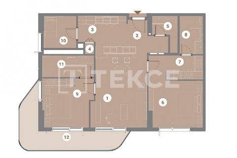 Ρετιρέ σε Dubai, ΗΑΕ 4 υπνοδωμάτια, 216 τ.μ. Αρ. 619556 - φωτογραφία 29